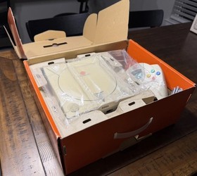 CIB Sega Dreamcast Console Rare Orange Box HKT-3000 - NTSC-J