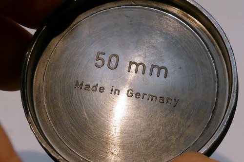 48mm Front Lens Cap made in Germany, vintage plastic, slip on type - Picture 4 of 5