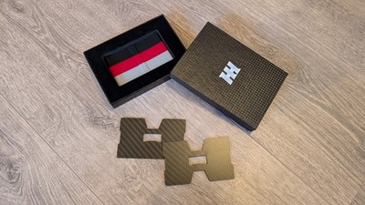 Car Throttle (YouTube) Echtcarbon Karbon Kartenhalter für Kreditkarten