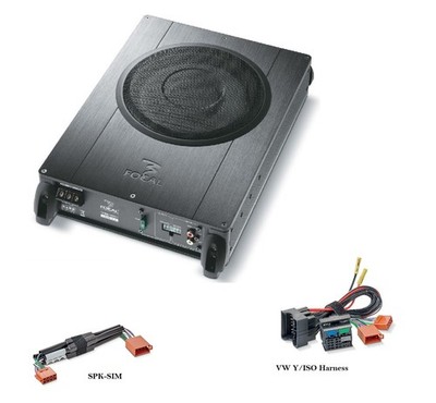 Focal iSub Active 2.1 Aktiver Subwoofer Für VW T-ROC 2017-2025