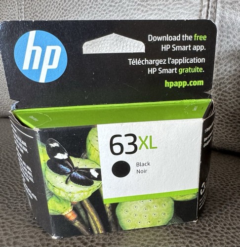 HP 63XL Black Ink Cartridge Expiration: 05/2026