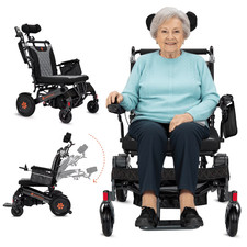Mammoth EX 22 Auto Recline Electric Adult Wheelchair - Lightweight and Portable