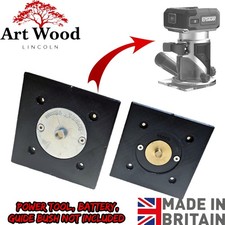 Erbauer ERI1111ROU 18V 2in1 GUIDE BUSH KATSU TREND base plate trimmer router