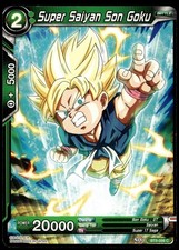 Super Saiyan Son Goku (Green) BT5-056 Miraculous Revival NM Dragon Ball Super