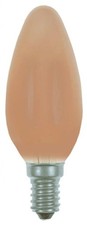 Light Bulb Pink 25w Peach Candle SES E14 149183921