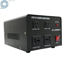 Voltage Converter Transformer 2000W Step Up/Down 110V-120V / 220V-240V
