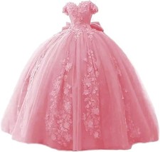 Quinceanera Dresses Sweet 15 / Sweet 16 Ball Gowns 3D Flowers