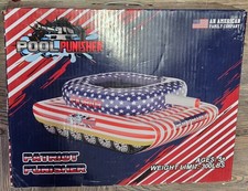 Float Factory Patriot Punisher opblaasbare zwembaddrijver Tank NIEUW