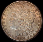 1890-S Morgan Silver Dollar Key Date $1 Coin Almost UNC FREE SHIPPING NO RESERVE