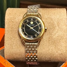 NEW TORY BURCH Ravello Gold Tone Stainless Steel Bracelet Watch TBW7213