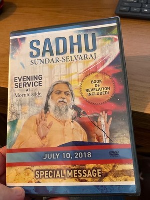 Sadhu Sundar-Selvaraj Evening Service Morningside July 10 2018 Special Message
