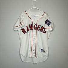 Texas Rangers Ivan Rodriguez Vintage Authentic 1994-1999 MLB Baseball Jersey 44