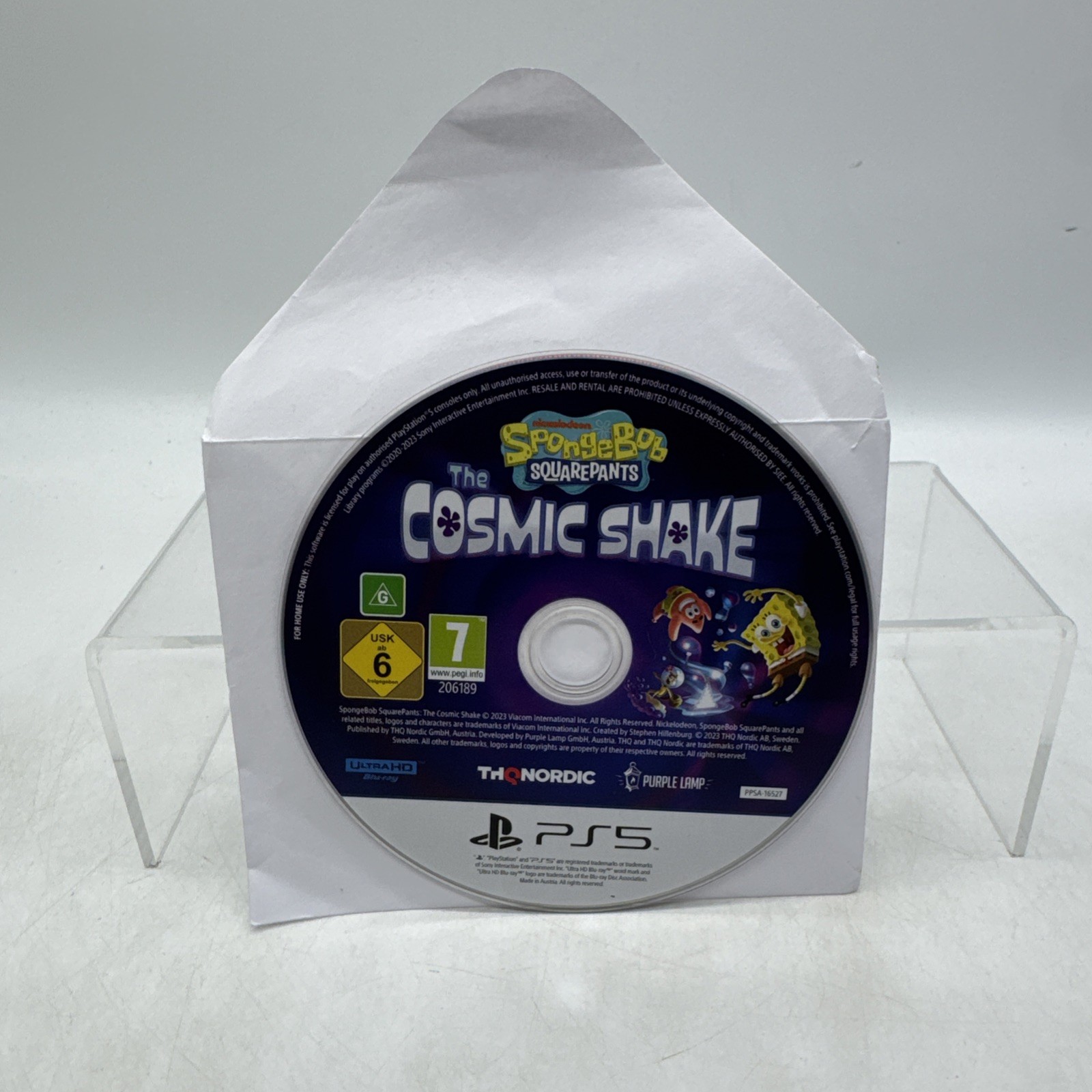 SpongeBob Squarepants The Cosmic Shake PS5 PlayStation 5 Game - Disc Only