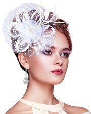 Fascinators for Women, Tea Party Hats for Women Women's Fascinator HeadbandHa...
