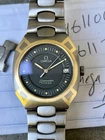 Omega Seamaster Polaris Titane Vintage Titanium Men's 18k Gerald Genta! Working!
