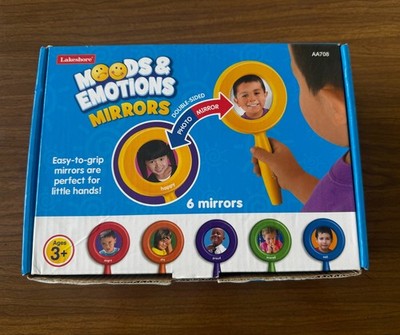 Lakeshore Learning Moods & Emotions Mirrors Set of 6 - Social Emotional Toy