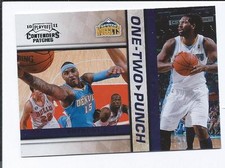 2010-11 Playoff Contenders Patches One-Two Punch  #14 CARMELO ANTHONY & NENE
