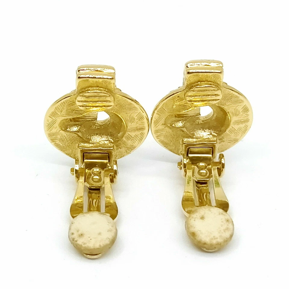 100% Authentic Givency Earring Gold - Image 2 of 4