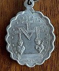 Catholic Medals Saints Pope Sacred Heart Virgin LOT of 7 Aluminum — photo 8