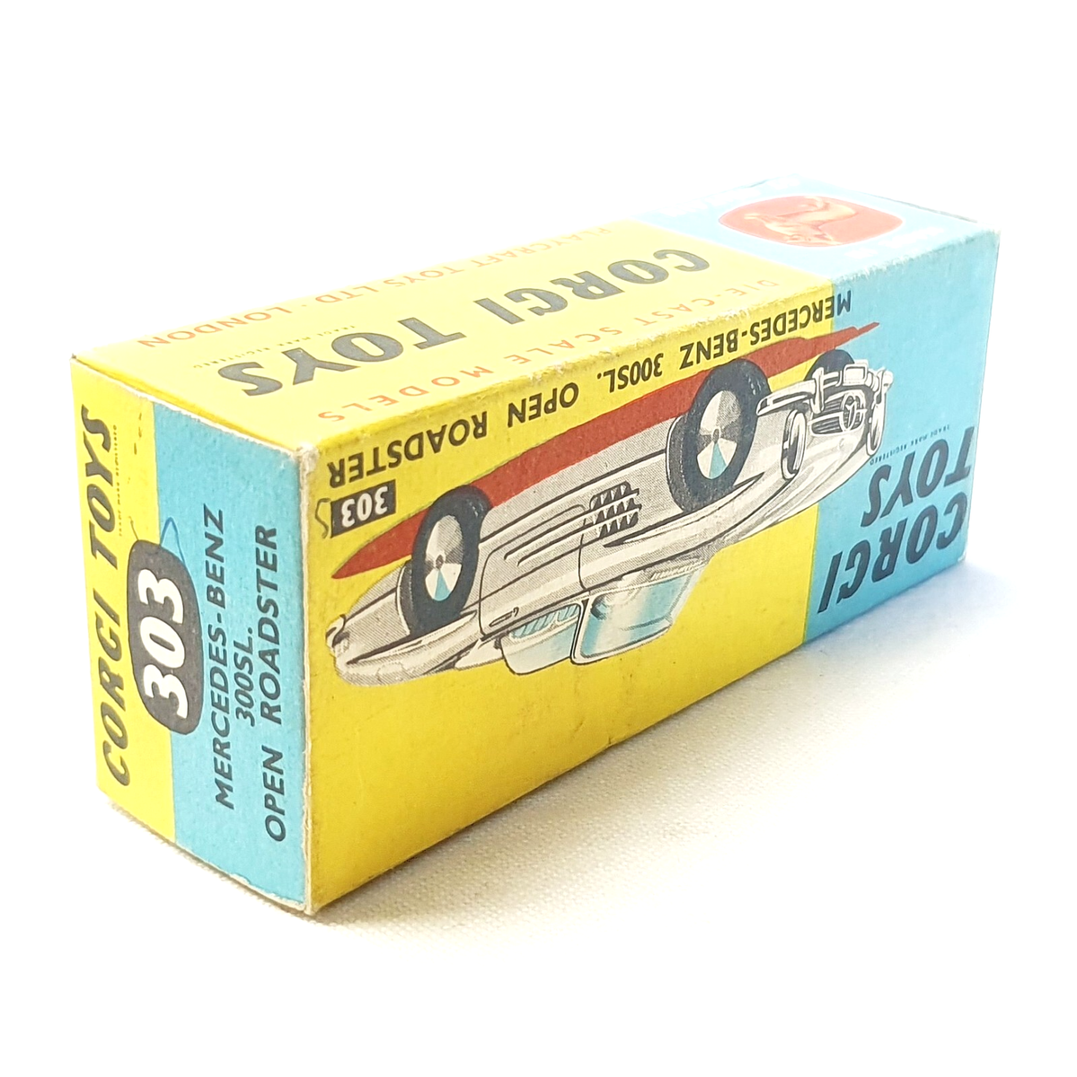 Corgi Toys メルセデス・ベンツ300SLオープンロードスター Mercedes-Benz 300 SL Open Roadster (303S) – Corgi Model Club USA
