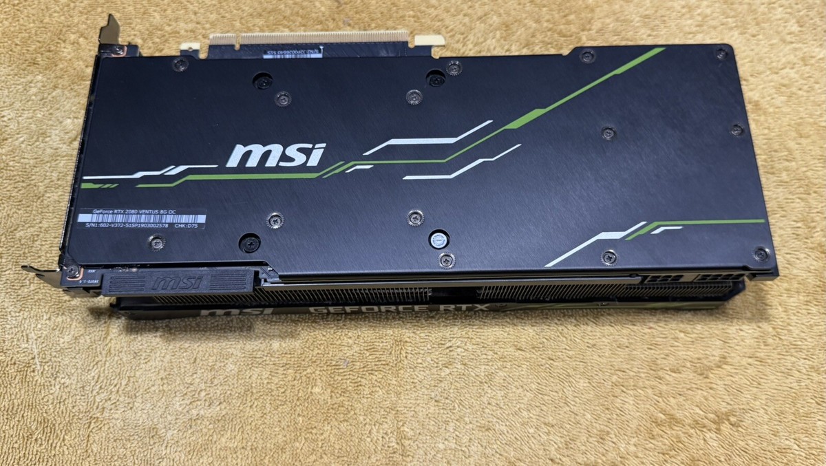 MSI GeForce RTX 2080 Super Ventus XS OC 8GB GDDR6 Graphics MSI GeForce RTX 2080 Super Ventus XS OC 8GB GDDR6 Graphics