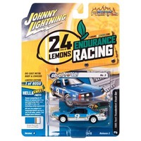 Johnny Lightning JLSF024B-3 Ford Thunderbird Stock Car Blau/Weiss 1986 - 1:64