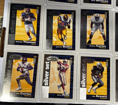 1995 Upper Deck Football Collector’s Choice “Crash the Game” Silver Set 29 Cards - Picture 7 of 10