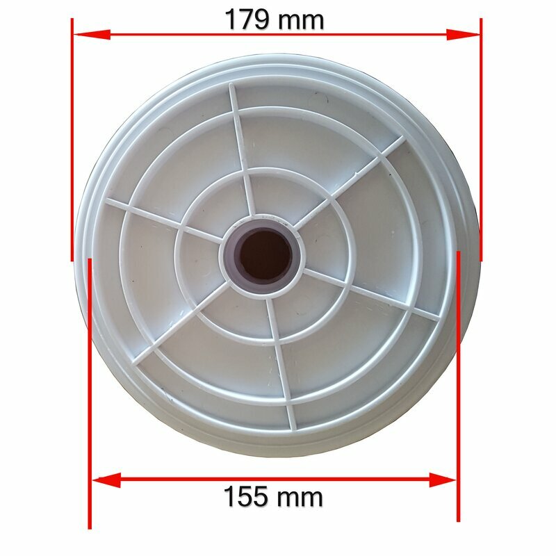 Absaugstutzen Saugplatte - Bodensauger Anschlussplatte Easy Vac