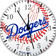 Los Angeles Dodgers Wall Clock E73 Personalized option with adding name