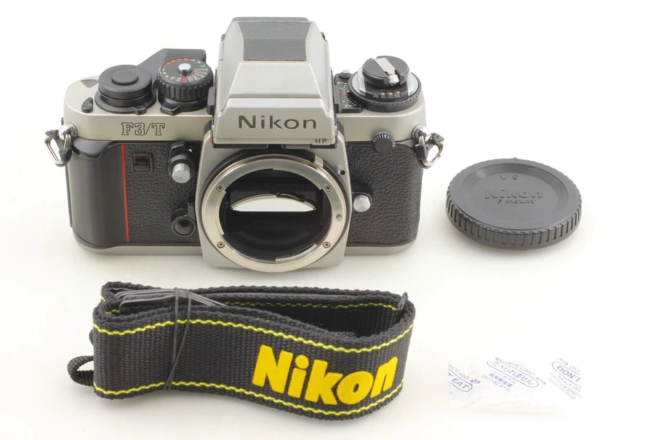 ¡Leer! Medidor roto! 【Casi COMO NUEVO】 Cuerpo de cámara fotográfica Nikon F3/T Titan SLR de Japón Foto 2 de 4