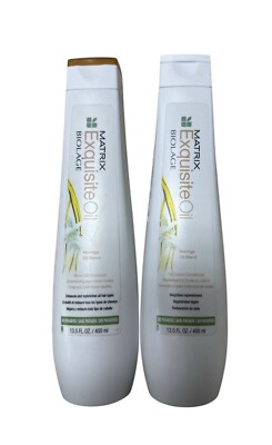 Matrix Exquisite Oil Biolage Shampoo & Oil Creme Conditioner 13.5 fl oz each