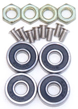 Weber 40 Dcoe Twin Carburettor Spindle Bearing Nut  Throttle Valve Screws