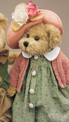 *ABIGAIL* Bearington Uptown Collection 14'' Bear New 1999 #1150 w/tags goes /Andy