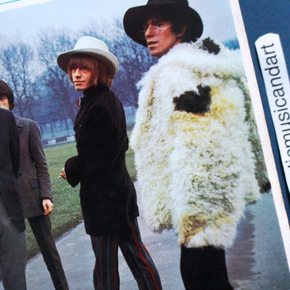 RARE BRIAN JONES COVER 1967 THE ROLLING STONES RUBY TUESDAY 7" VINYL DANDELION - Image 3 of 4