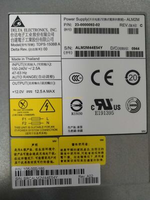 1 Stück für gebrauchtes 105-000-165 23-0000092-02 7001485-J000 Schaltnetzteil