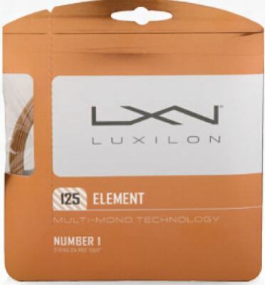 (1,38 /m) Luxilon Element 125 12 m Tennissaiten