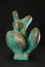 Venus sculpture plastic art cubism futurism sign Prof em A Loeschner-Gornau