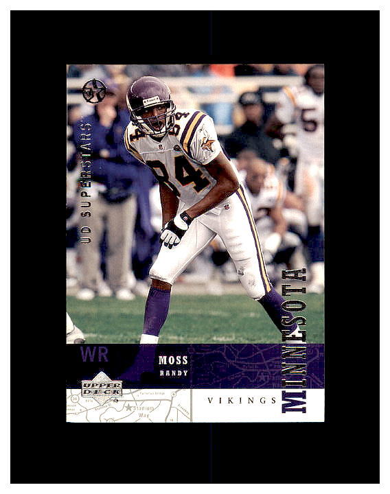 Randy Moss Minnesota Vikings #134 2003 UD Superstars  MINT 