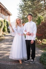Ukraininan national embroidered dress Vyshyvanka