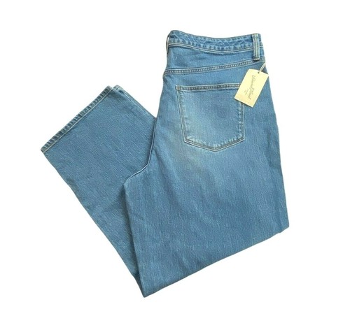 Women's Highest Rise Straight Jeans -Universal Thread -Medium Vintage -18 -S690 - Picture 2 of 3