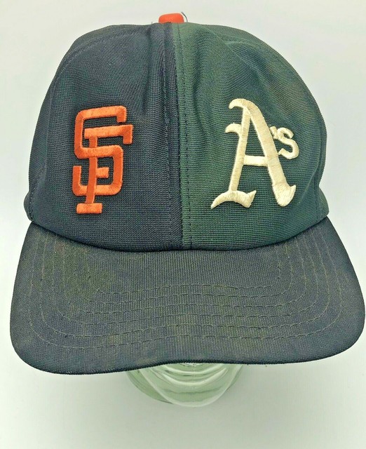 VTG San Francisco Giants Oakland A's Athletics Split Baseball Snapback Hat Cap eBay