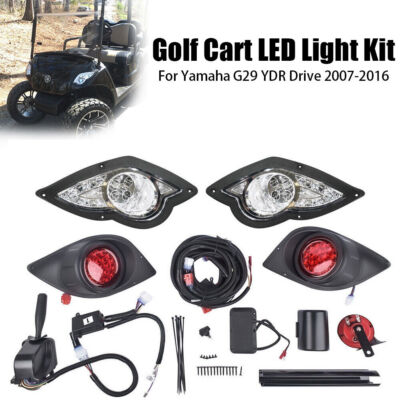 Golf Cart Light Kit Compatible For Yamaha G29 Drive YDR 2007-UP Street Legal Kit