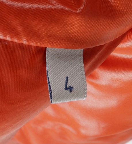 Women's Moncler Orange Down Vest Size 4 - Picture 8 of 19