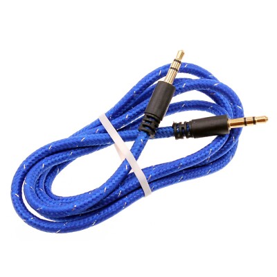 3.5mm Aux Cable Adapter Car Stereo Aux-in Audio Cord Speaker for Smartphones