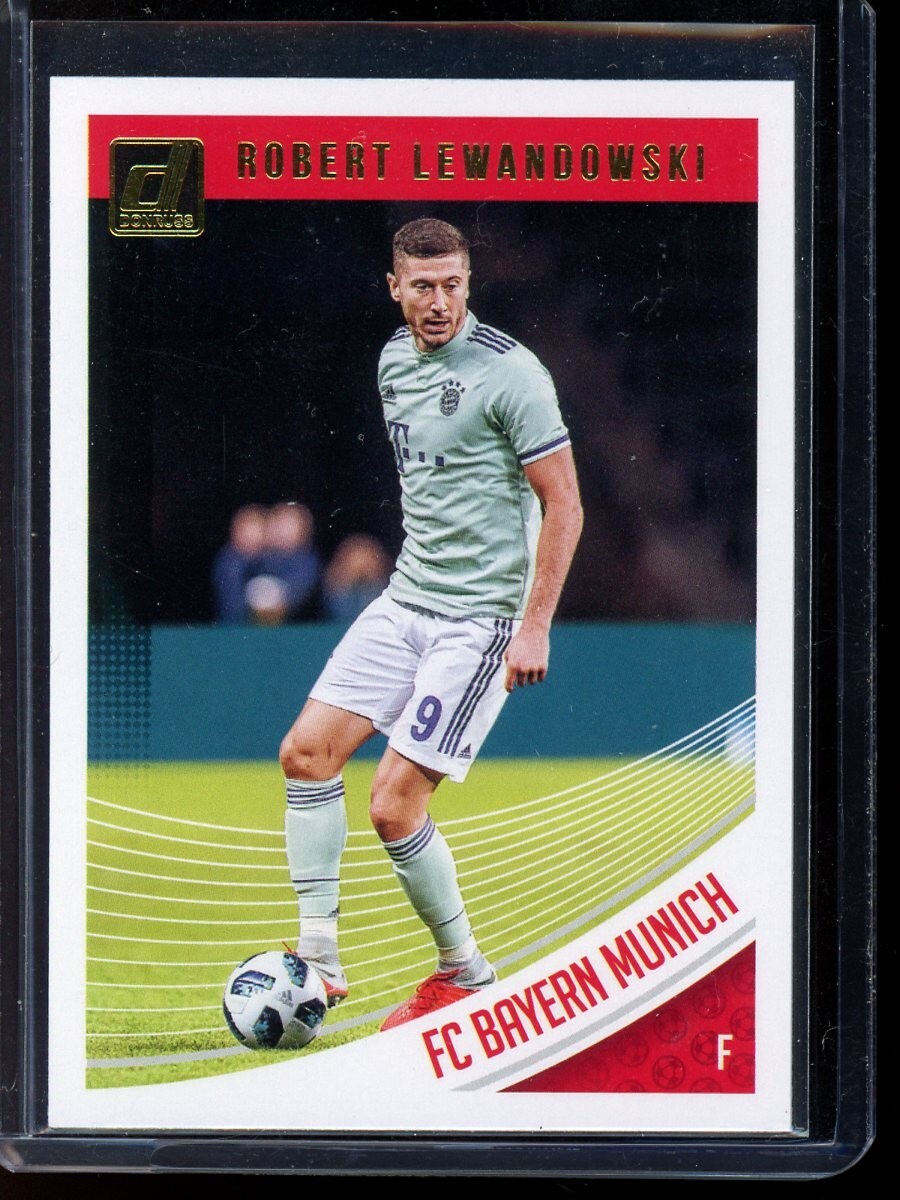 2018-19 Panini Donruss Soccer Robert Lewandowski #17 Base - Bayern Munich