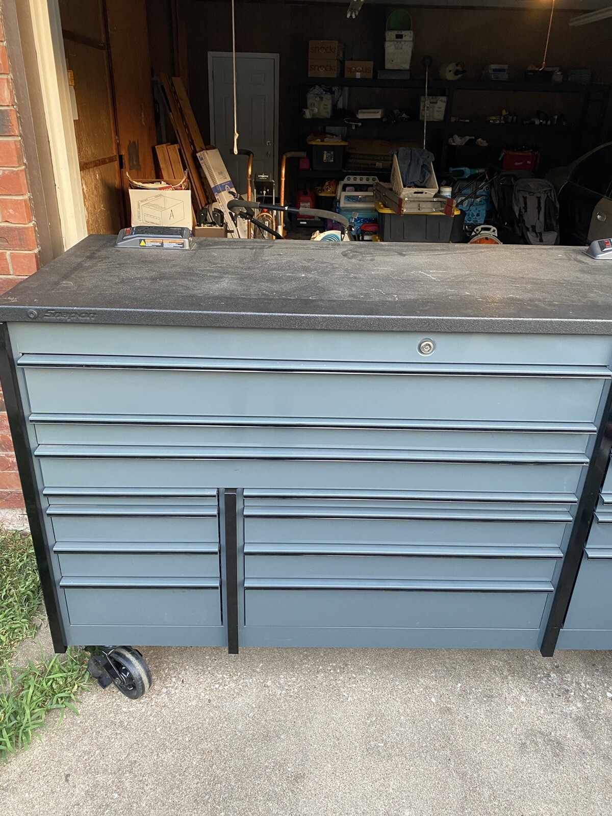 SnapOn 72" 18Drawer TripleBank Masters Series LED PowerTop