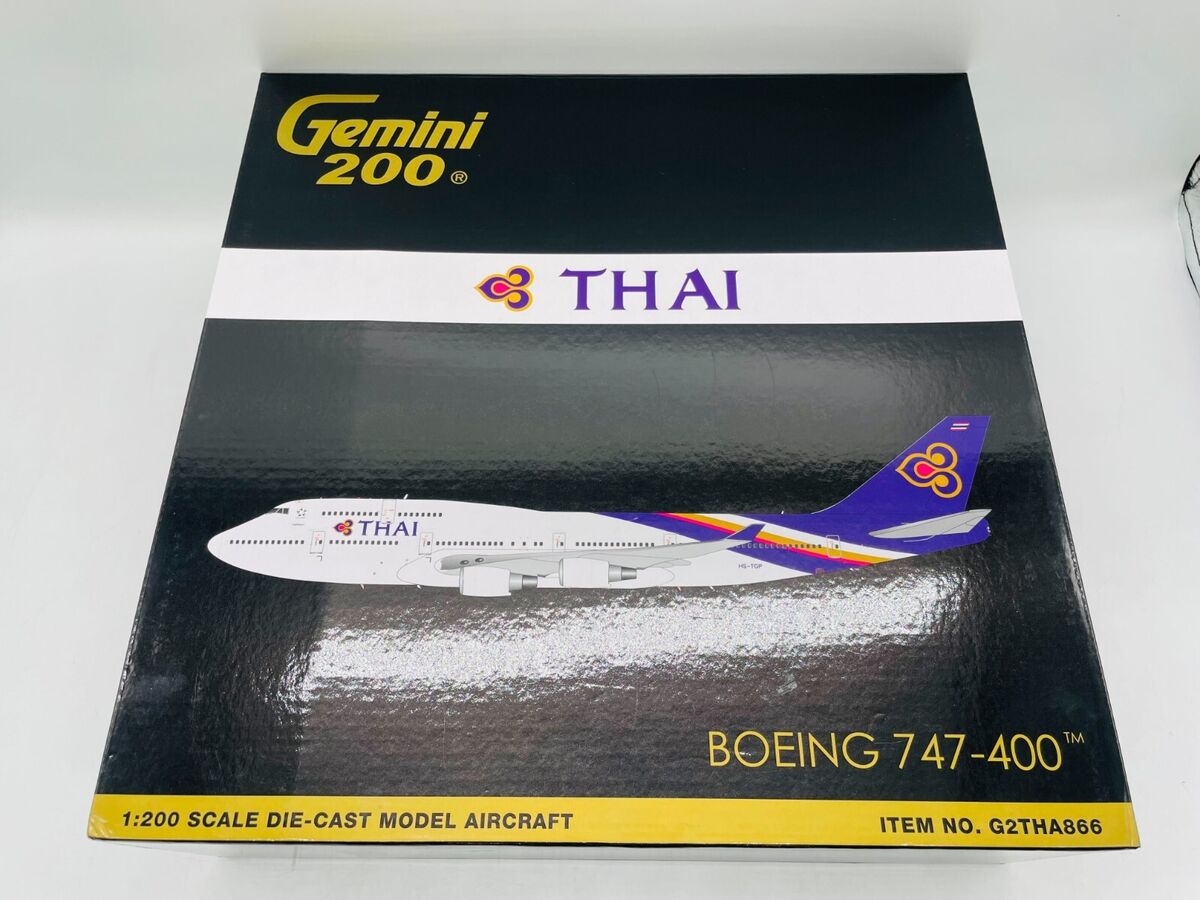 GEMINI200 THAI BOEING 747-400 012301 | eBay GEMINI200 THAI BOEING 747-400 012301 | eBay