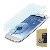 2X 9H Hartglas Samsung Galaxy S3 Hd Display Schutz Glas Verbundglas Klar Folie