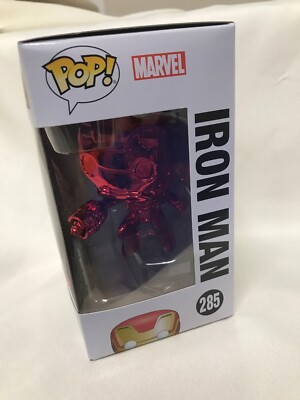 Funko Pop Red Chrome Iron Man Target Exclusive Marvel