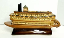 Vintage Louisville Stoneware Belle Of Louisville Statue 8x2x4" Chemcentral Logo